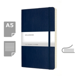 Блокнот MOLESKINE A5 для нанесения логотипа