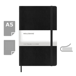Блокнот MOLESKINE A5 для нанесения логотипа