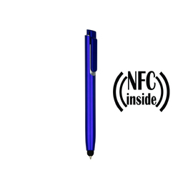 Шариковая ручка с NFC-чипом и стилусом для нанесения логотипа