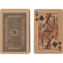 Игральные карты из переработанной бумаги для нанесения логотипа