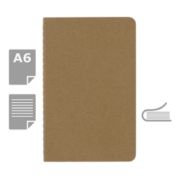 Блокнот MOLESKINE Cahier A6 для нанесения логотипа