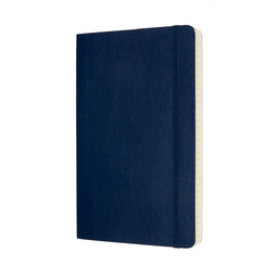 Блокнот Moleskine Expanded примерно формата А5.