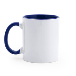 MANGO кружка WHITE/ROYAL BLUE для нанесения логотипа