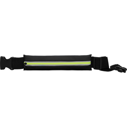 MARATHON спортивный пояс BLACK/FLUOR YELLOW для нанесения логотипа