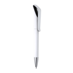  Шариковая ручка IRATI BLACK/WHITE для нанесения логотипа