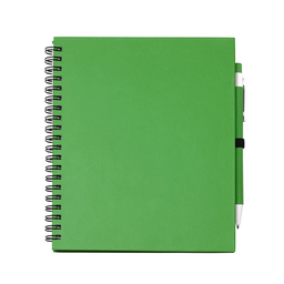 Блокнот LEYNAX FERN GREEN для нанесения логотипа
