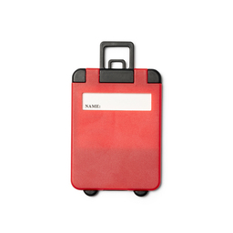 CHARTER багажная бирка RED для нанесения логотипа