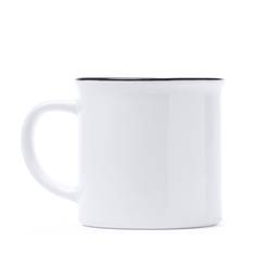 Кружка KUMBO WHITE/BLACK для нанесения логотипа