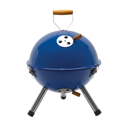 Мини барбекю COOKOUT, синий для нанесения логотипа