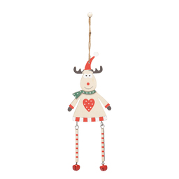 WOODEN CLAUS - Подвеска на ёлку / Рождественская подвеска для нанесения логотипа