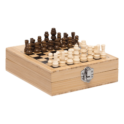 Набор для вина с шахматной игрой BAMBOO CHESS для нанесения логотипа