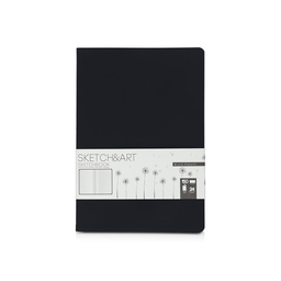 Скетчбук «Sketch & Art» 150 г/м2, soft-touch для нанесения логотипа