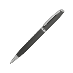 Ручка металлическая soft-touch шариковая «Flow» для нанесения логотипа