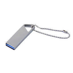 USB 2.0-флешка на 128 Гб с мини чипом и отверстием для цепочки для нанесения логотипа