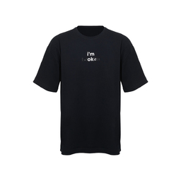 Футболка оверсайз «Vienna» унисекс с нанесением Трафарет Скульптура 2 цвета, размер S для нанесения логотипа