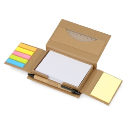 Канцелярский набор для записей «Stick box» для нанесения логотипа