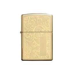 Зажигалка ZIPPO Venetian® с покрытием High Polish Brass