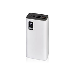 Портативный внешний аккумулятор «FAST», 30000 mAh для нанесения логотипа
