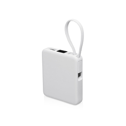 Внешний аккумулятор со встроенным кабелем USB-C «Дэнси», 5000 мАч