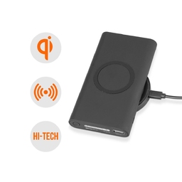 Набор из внешнего аккумулятора и беспроводной зарядки «Force», 8000 mAh