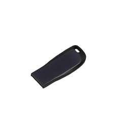 USB 2.0- флешка на 16 Гб компактная с мини чипом и овальным отверстием для нанесения логотипа