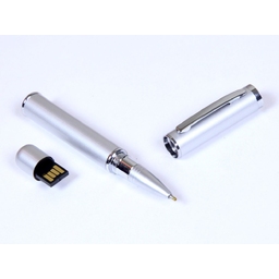 USB 2.0- флешка на 16 Гб в виде ручки с мини чипом для нанесения логотипа