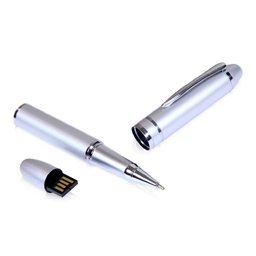 USB 2.0- флешка на 16 Гб в виде ручки с мини чипом для нанесения логотипа