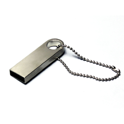 USB 2.0-флешка на 128 Гб с мини чипом и круглым отверстием для нанесения логотипа