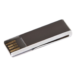 USB 2.0- флешка на 16 Гб в виде зажима для купюр для нанесения логотипа