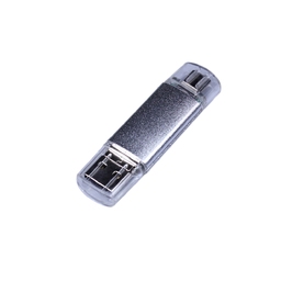 USB 2.0/micro USB/Type-C- флешка на 32 Гб для нанесения логотипа