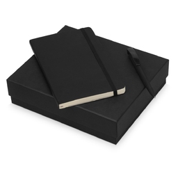 Подарочный набор Moleskine Amelie с блокнотом А5 Soft и ручкой для нанесения логотипа
