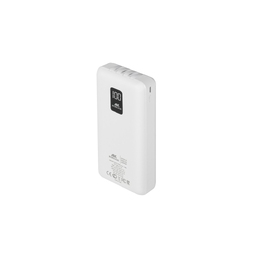 Внешний аккумулятор с дисплеем и встроенными кабелями VA2220, 20000 mAh для нанесения логотипа