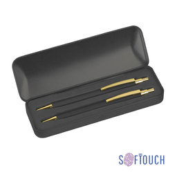 Набор "Ray" (ручка+карандаш), покрытие soft touch для нанесения логотипа