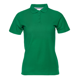 Рубашка поло женская STAN хлопок/полиэстер 185, 04WL, Зелёный,  (30)  (52/XXL)