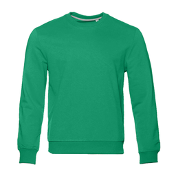 Свитшот унисекс STAN футер без начёса, 260, 63, Зелёный,  (30)  (52/XL)