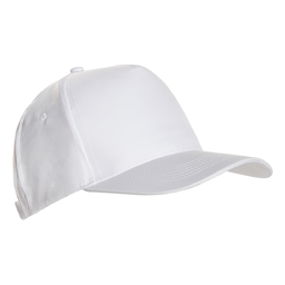 Бейсболка STAN 5 клиньев полиэстер 150, 10P, Белый,  (10/1)  (56-58/ONE SIZE) для нанесения логотипа