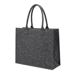 Сумка-шопер 204, Тёмный меланж,  (60/1)  (45 см*34 см/ONE SIZE) для нанесения логотипа