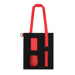 Набор Cofer Bag 10000 (красный с чёрным) для нанесения логотипа