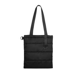 Шоппер Superbag Bubble, стёганый, без застёжки (черный)