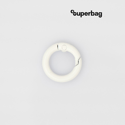 Карабин-кольцо Ring для обвеса, d=2см (белый)