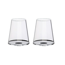 Хрустальный бокал для красного вина на магните Trebonn SplitGlass, 2 шт, 450 мл для нанесения логотипа