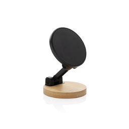 Подставка для телефона Magmount из бамбука и переработанного пластика RCS для нанесения логотипа