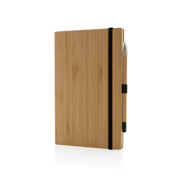 Блокнот с вечным карандашом Bamboo FSC® для нанесения логотипа