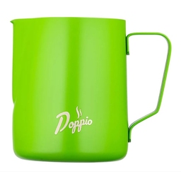 Питчер Doppio "Ziggy" из нержавеющей стали (зеленый) для нанесения логотипа