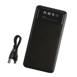 Аккумулятор "Ollie" с функцией сверхбыстрой зарядки, 20 000 mAh, черный (черный)