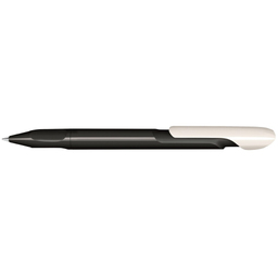 Шариковая ручка Senator "Evoxx DUO Polished Recycled" (Чёрный; Белый) для нанесения логотипа