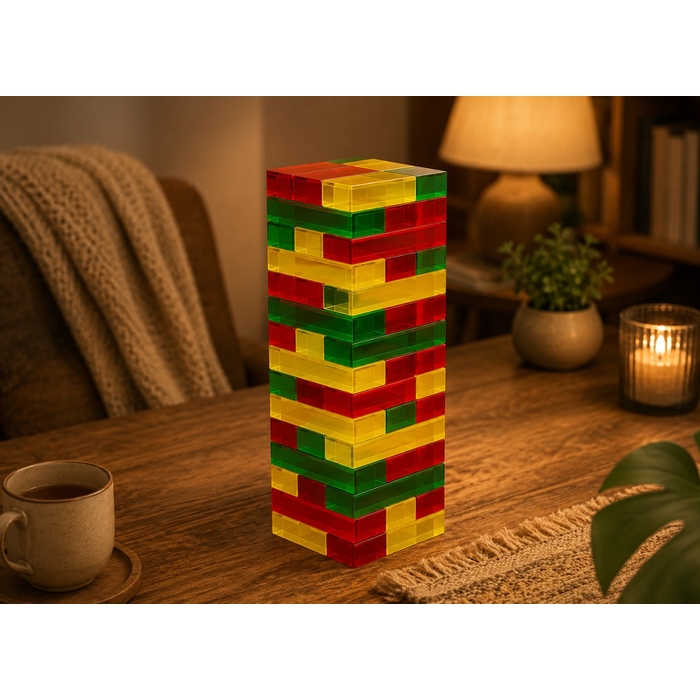 Настольная игра «Акриловая Дженга» для нанесения логотипа