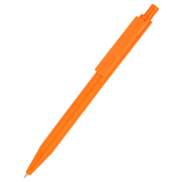 Ручка пластиковая Vector, оранжевая для нанесения логотипа