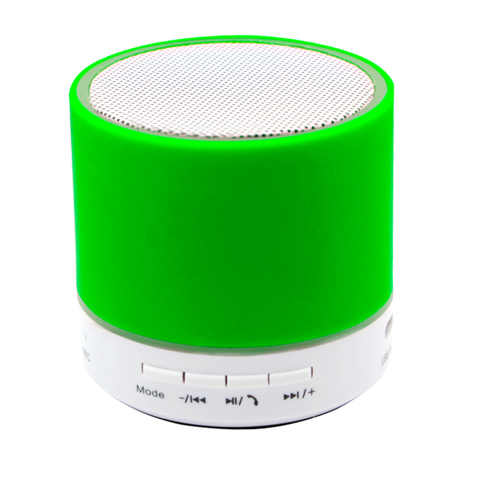 Беспроводная Bluetooth колонка Attilan (BLTS01), зеленая для нанесения логотипа