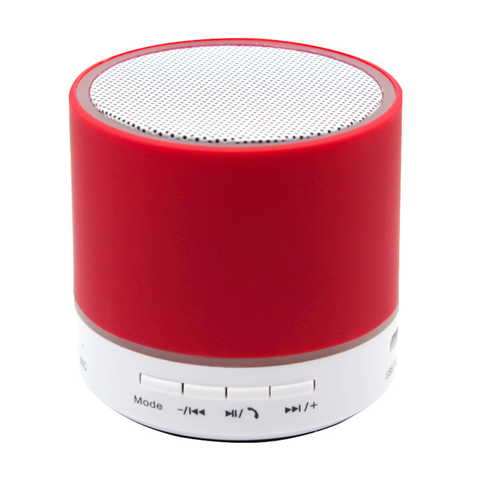 Беспроводная Bluetooth колонка Attilan (BLTS01), красная для нанесения логотипа